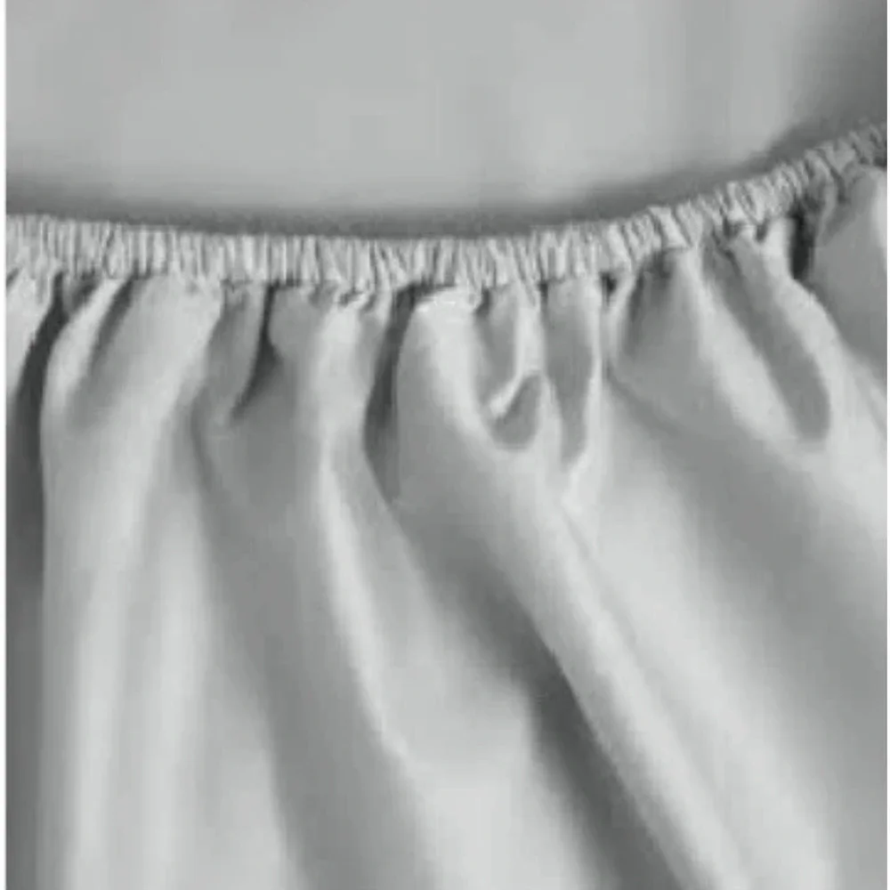 ✨ NIP Canopy 600 TC Easy Care Sheet Set - Platinum Silver Q Queen NEW ✨